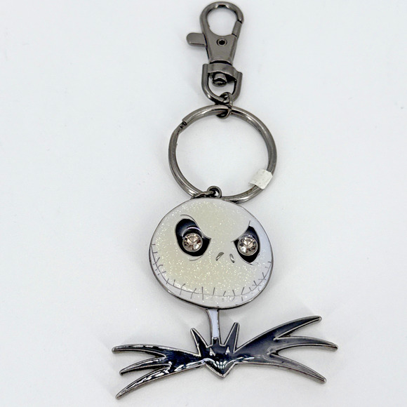 Disney Accessories - Disney Jack Skellington Bat Bow Tie Keychain The Nightmare Before Christmas